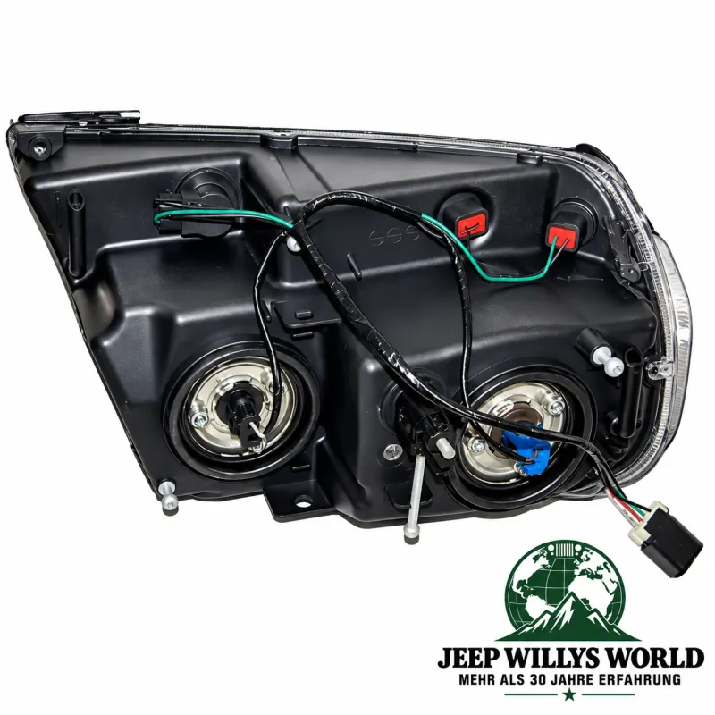 Crown Scheinwerfer Hauptscheinwerfer links ohne LWR, US / Kanada Modell, Limited, Jeep Grand Cherokee (99-04)