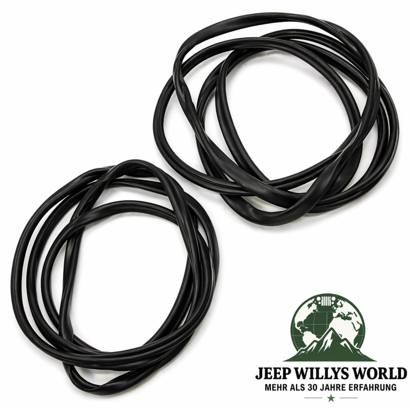 Scheibendichtung Windschutzscheibe aussen + innen Jeep Wrangler 96-06
