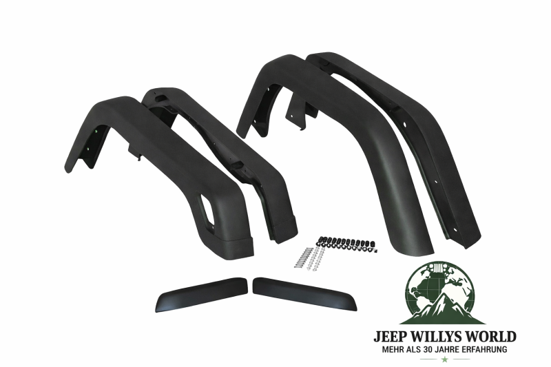 Kotflügelverbreiterung Serienverbreiterung 6-teilig Jeep Wrangler 96-06