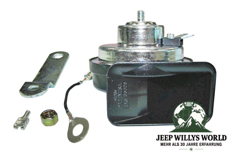 Horn High Pitch Jeep CJ Wrangler Cherokee 76-95