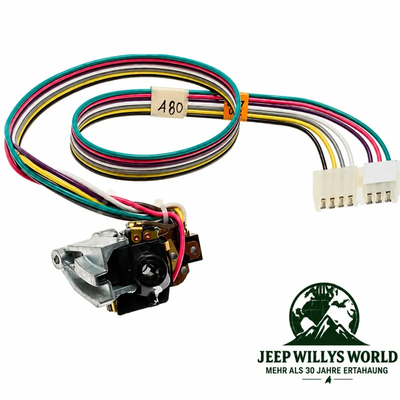 Standard Wischerschalter verstellbare Lenksäule Jeep Wrangler YJ / Cherokee XJ (84-95)