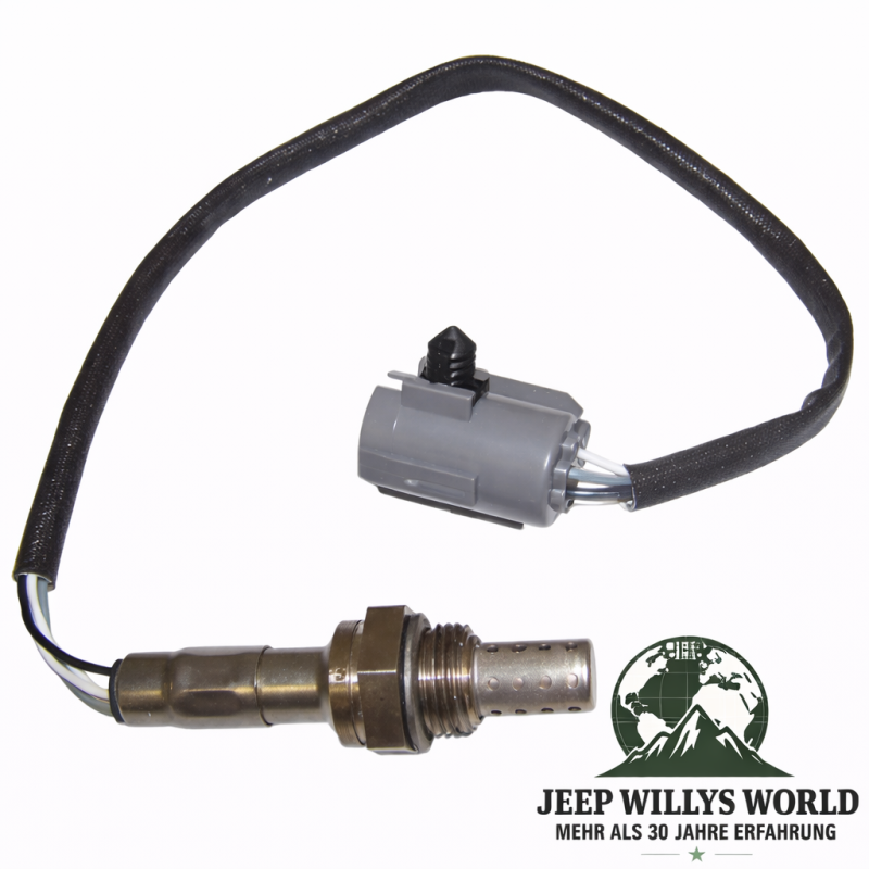 Oxygen Sensor for 2.5 L and 5.2 L engine. Jeep Cherokee XJ / Wrangler TJ / Grand Cherokee ZJ / ZG  (1996-1997). Sensor pcitured.