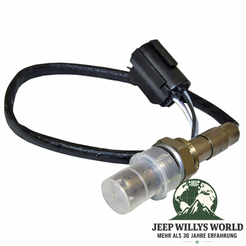 Lambdasonde für 2,5 L oder 5,2 L Motor. Jeep Cherokee XJ / Wrangler TJ / Grand Cherokee ZJ / ZG (1991-1995). Sonde abgebildet.