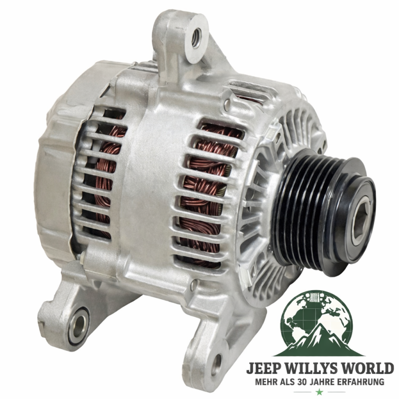 Lichtmaschine 124 Amp Jeep Wrangler + Cherokee 02-06
