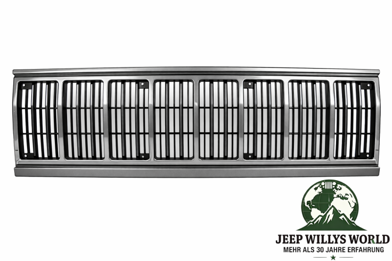 Grille Insert Silver Jeep Cherokee 91-93