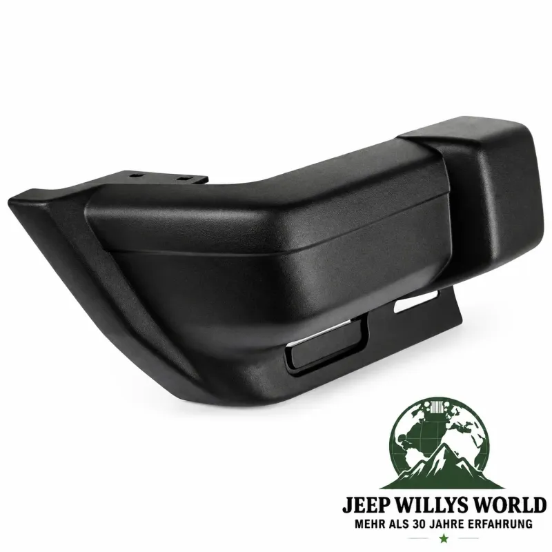 OMIX-Ada Stoßstangenecke vorne rechts schwarz matt Kunststoff Jeep Cherokee XJ (1997-2001)