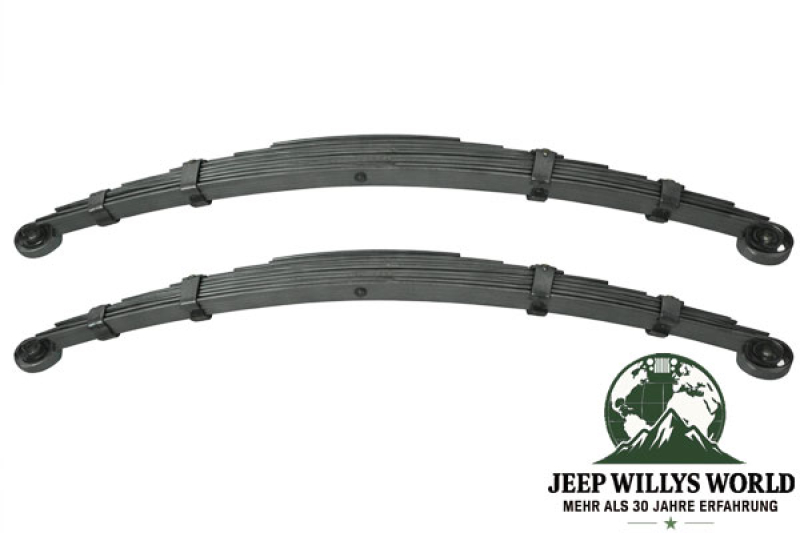 Blattfeder Blattfederpaket Paar hinten 11-Lagen Jeep CJ Willys Ford GPW 41-64