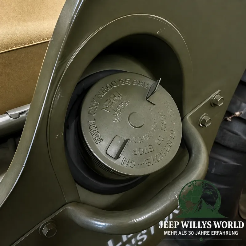 Tankeinfüllstutzen Gummi Dichtung Jeep Willys M38 M38A1 (1950-1966)