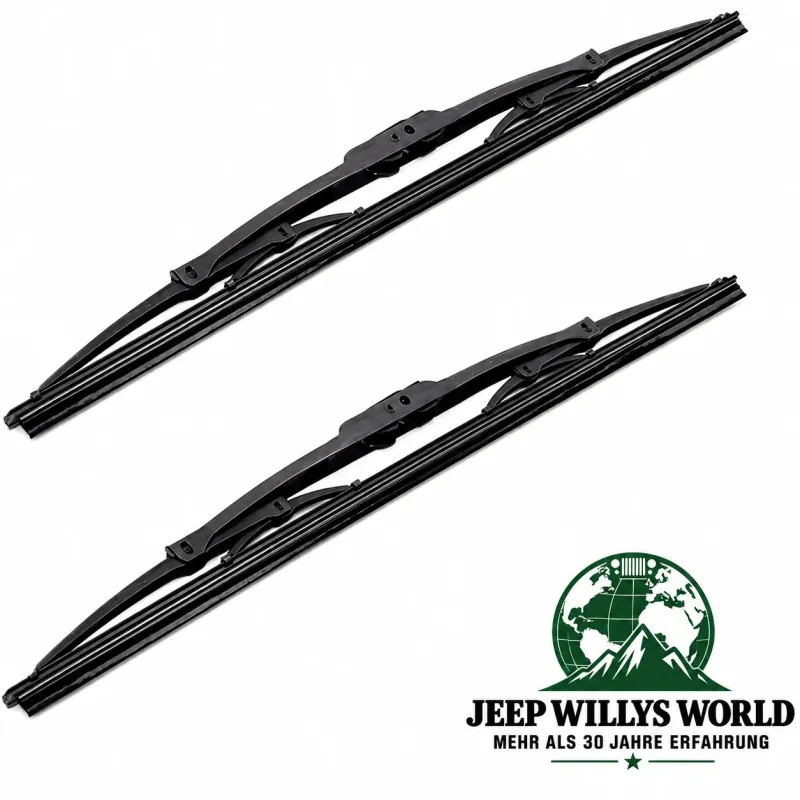 Crown Windshield Wiper Blade Pair Anco front left & right Jeep Wrangler JK (07-18)