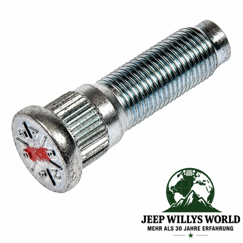 Dorman Radbolzen Radnabe Vorderachse Dana 30 + 44. Jeep Wrangler JK  / Cherokee KK (07-18)