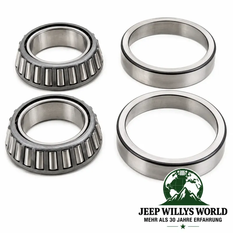 Spicer Differentialkorb Lager Set Vorder oder Hinterachse Dana 44 Jeep Wrangler JK (07-18)