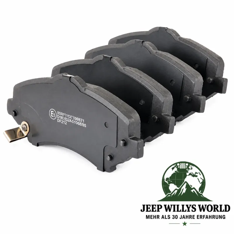 Bremsklötze Satz vorne. Jeep Wrangler JK, Cherokee KK, (2007-2018)