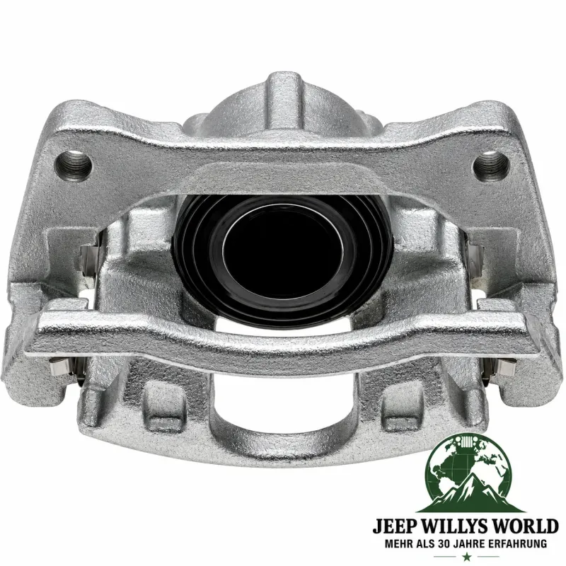 Raybestos R-Line Bremssattel vorne links mit Ø 302mm Bremsscheiben. Jeep Wrangler JK, Cherokee KK (07-18)
