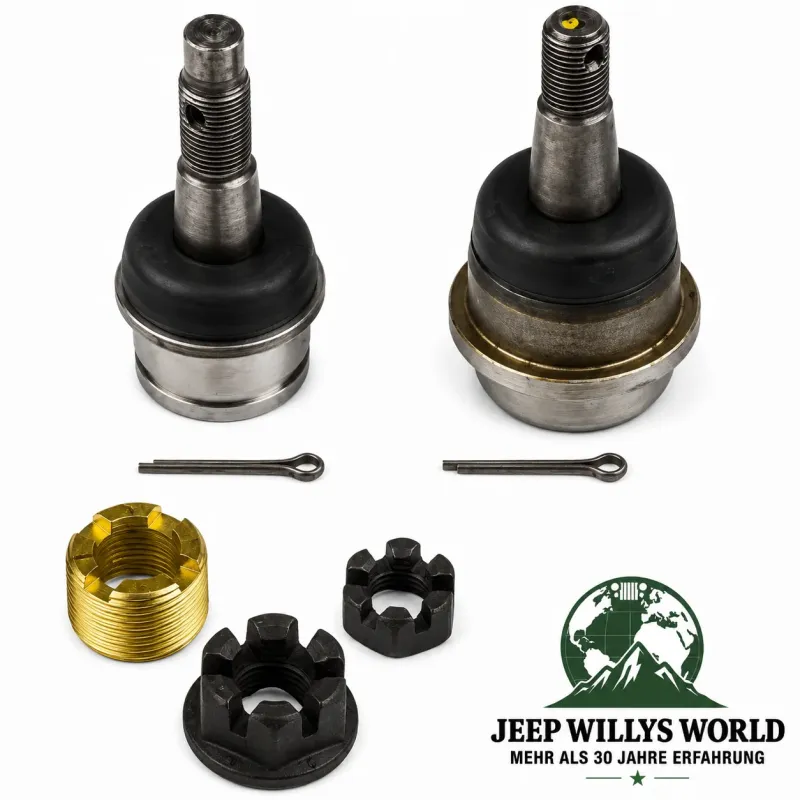 Spicer Achsschenkelbolzen Set verstärkt vorne rechts oder links Jeep Wrangler JK / Grand Cherokee WJ, WG (99-18)