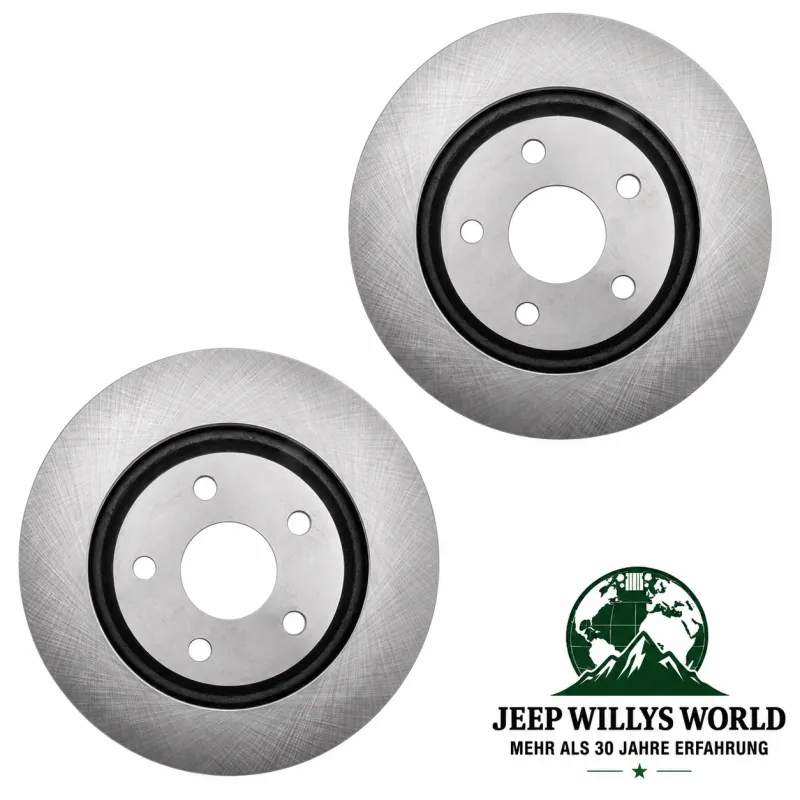 Raybestos R-Line Bremsscheibe Paar vorne Ø 332mm Jeep Wrangler JK (10-18)