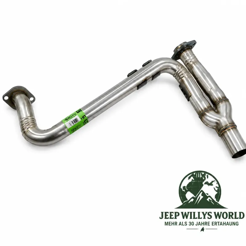 Walker Flammrohr Hosenrohr für 3,0L + 3,6L Motor. Jeep Wrangler JK (12-18)