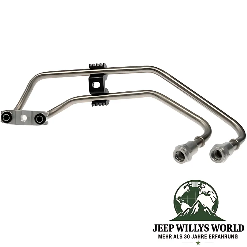 Dorman Zusatzgetriebeölkühler Leitung Set Automatikgetriebe W5A580 / NAG1 Jeep Wrangler JK 3,0L + 3,6L (05-18)
