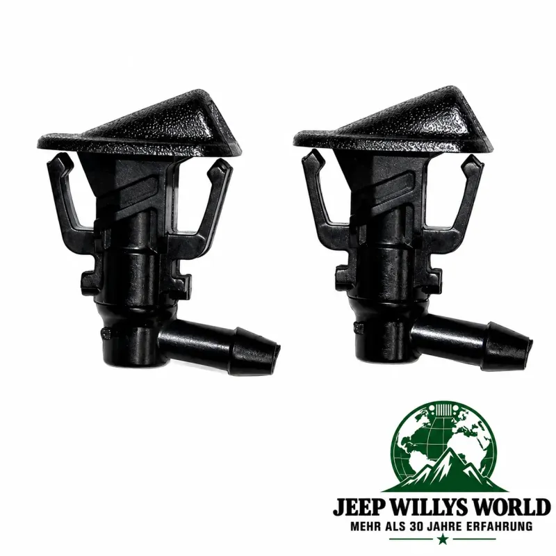 Crown Scheiben Wischwasserdüsen Paar Wischwasserdüse rechts und links Jeep Wrangler JK (13-18)