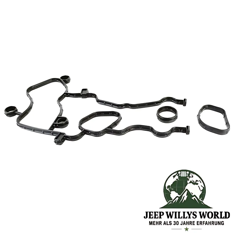 Crown Timing Cover Gasket Set 3-piece  Jeep Wrangler JKJ 3.0L + 3.6L (12-18)