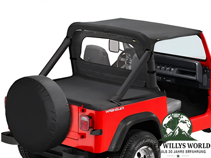 Winjammer Black Denim Jeep CJ5 CJ7 CJ8 Wrangler YJ 80-95