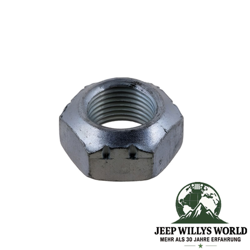 Kardanmutter Dana 18, 20, 300, Quadra-Trac Verteilergetriebe Ausgang vorne oder hinten, Dana 25, 27, 30, 44, 53 Vorder- oder Hinterachse. Jeep CJ, Willys, Wranger, Grand, Cherokee (41-00), Nahansicht.