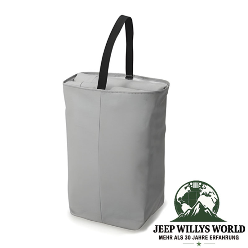 Bestop All Weather Trail Cab Cover Charcoal Denim (Grey) Jeep CJ7, Wrangler YJ (76-91), storrage bag with Cover stored inside.