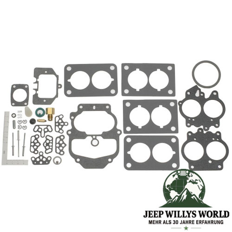 Carburetor Repair Set 2-BBL Jeep CJ + Wrangler 4,2 L 76-90
