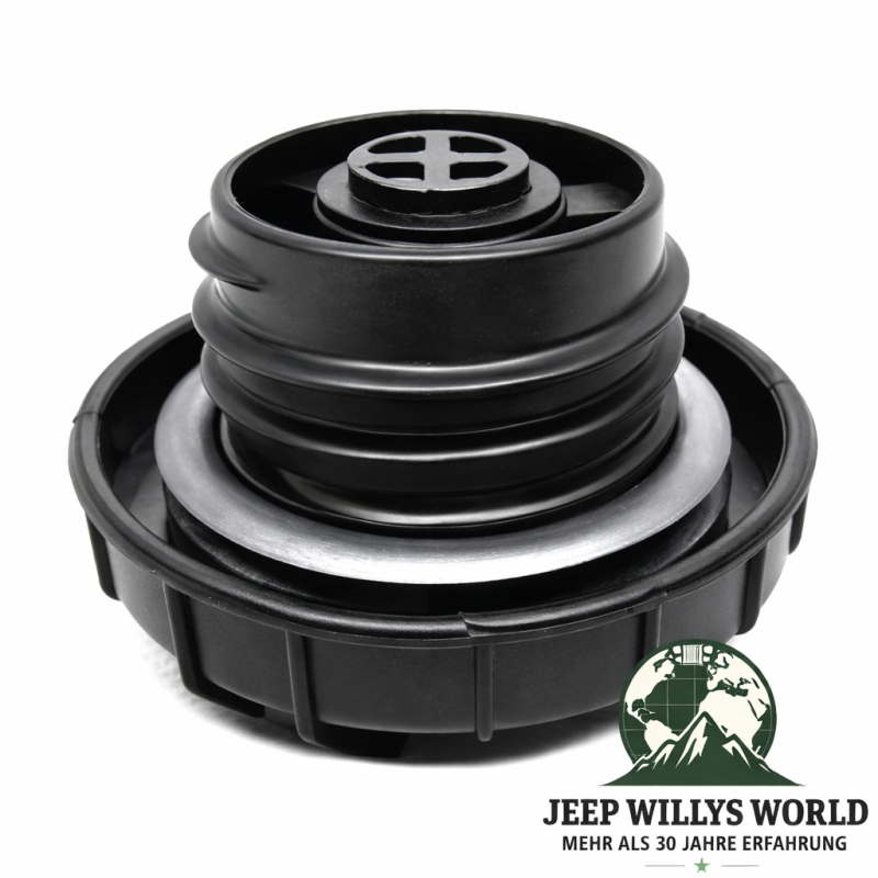 Tankdeckel abschließbar Jeep Wrangler + Cherokee + Grand Cherokee 91-04