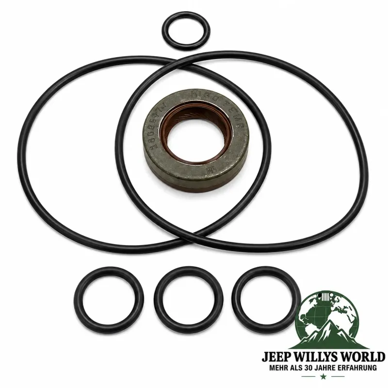 Servopumpen Dichtsatz Servolenkung Jeep Cherokee XJ / Comanche MJ 2,1L Diesel (1984-1994)