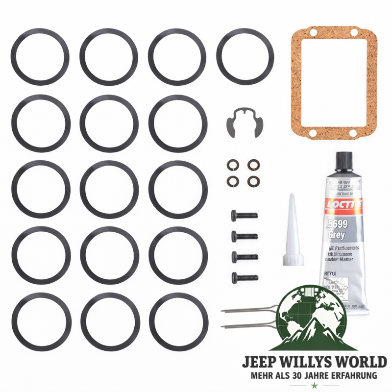 Differential Einstellscheiben Set Vorderachse Dana 30 Jeep CJ + Wrangler + Cherokee + Grand Cherokee 72-06