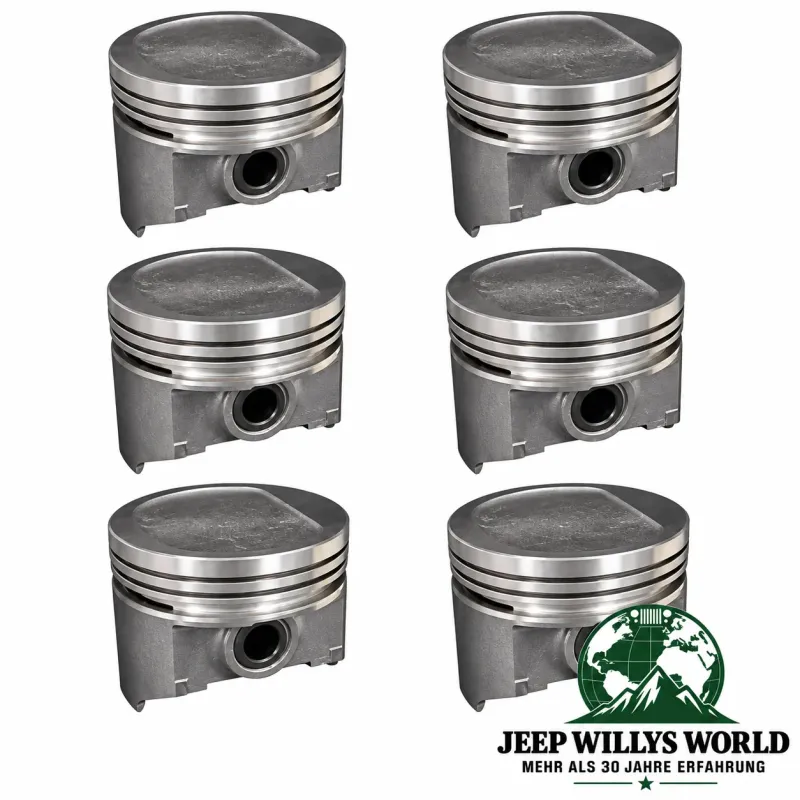 Enginetech Kolben Set Motor Standard Jeep Wrangler YJ / Cherokee XJ / Grand Cherokee ZJ 4,0L 6 Zyl. (87-95)