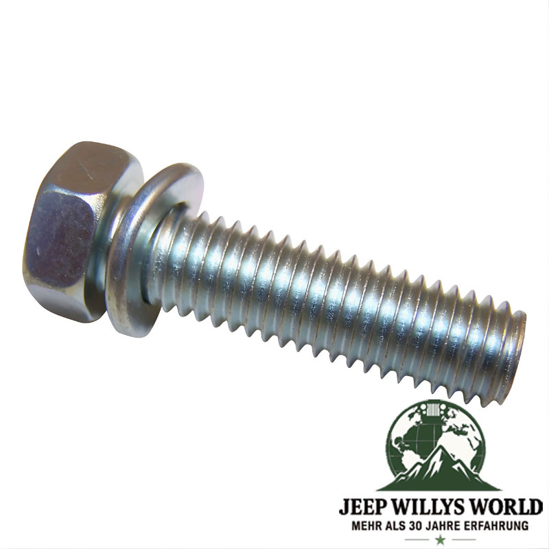 M8 x 1.25 Shift Lever Housing Bolt for AX15 Transmission. Jeep Cherokee XJ / Wrangler YJ / TJ / Grand Cherokee ZJ (1987-1999).