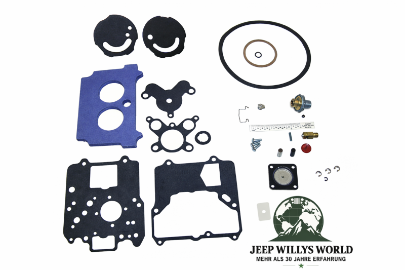 Vergaser Reparatur Set 2-BBL Jeep CJ 5,0 + 5,9 L 74-91