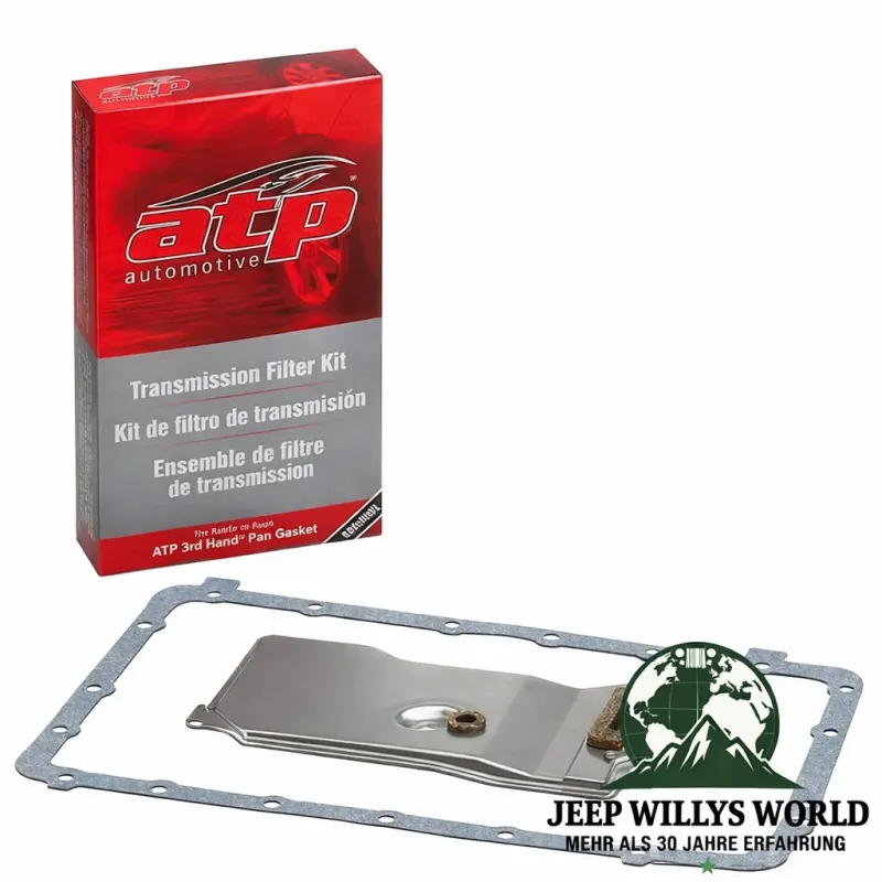 ATP Automatikgetriebefilter mit Dichtung Jeep Cherokee XJ / Grand Cherokee ZJ mit AW4 Automatikgetriebe (1987-2001)