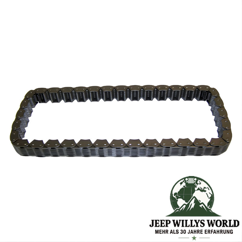 Verteilergetriebekette mit 36 Gliedern 1" (25,4mm) breit, 960mm lang für NP242 Verteilergetriebe. Jeep Cherokee XJ / Grand Cherokee ZJ / ZG / WJ / WG (1987-2004).