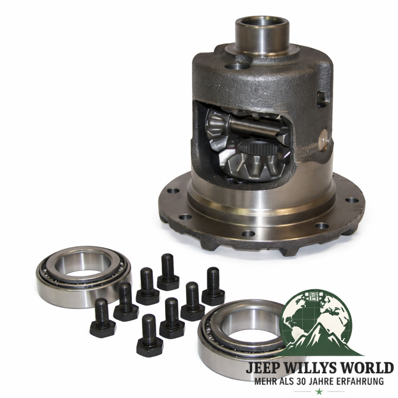 Differentialkorb Set Dana 35 Ratio 3.55 bis 4.88 Trac-Lok Jeep Wrangler + Cherokee + Grand Cherokee 90-00