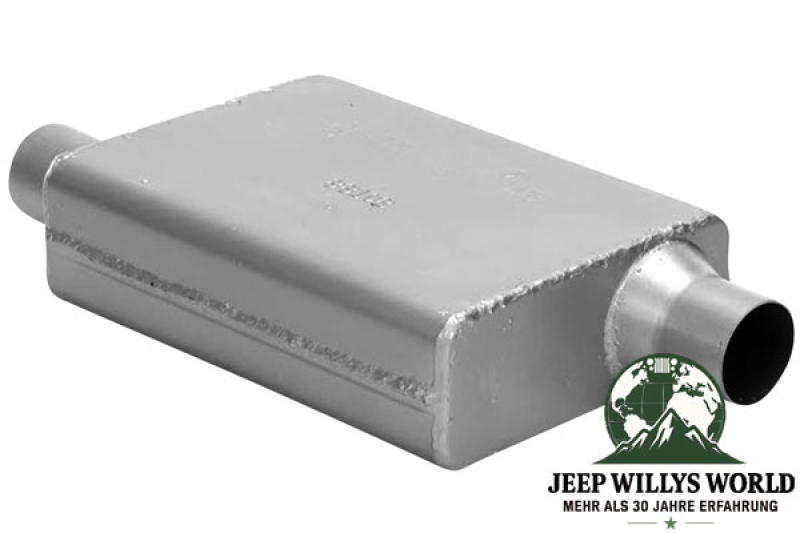 Sport Muffler Cherry Bomb "Vortex" Jeep CJ Grand Cherokee ZJ WJ 76-04
