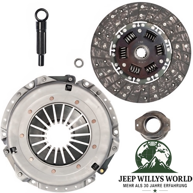 Clutch Kit HD Jeep CJ + Cherokee XJ 2,5 L 4 Cyl. AMC 83-86