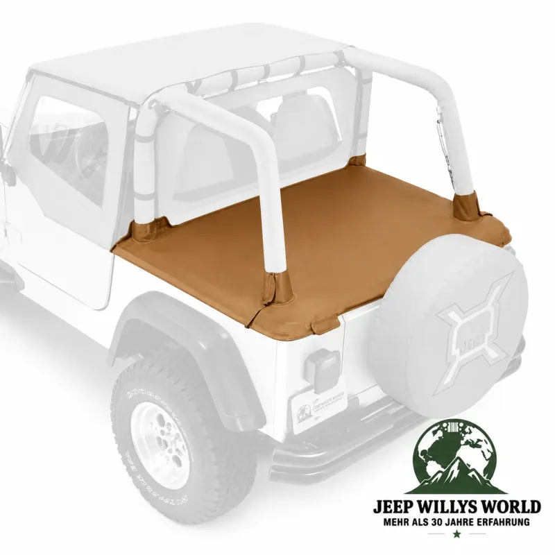 Bestop Duster Deck Cover Vinyl Spice Denim Softtop Supertop Jeep Wrangler YJ (1992-1995)