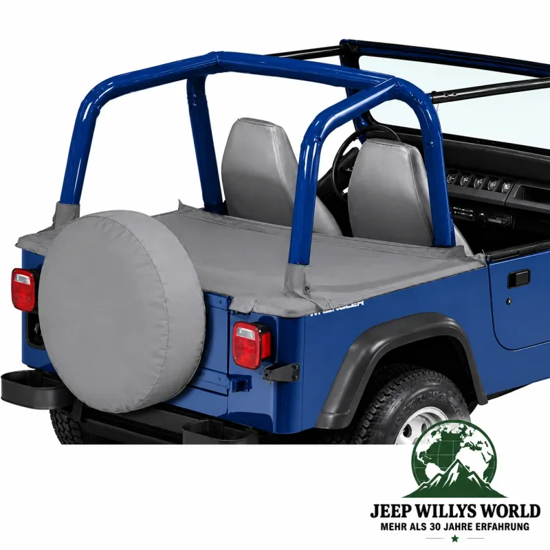 Bestop Duster Heckabdeckung Charcoal Denim Supertop NX Softtop Jeep Wrangler YJ (1992-1995)