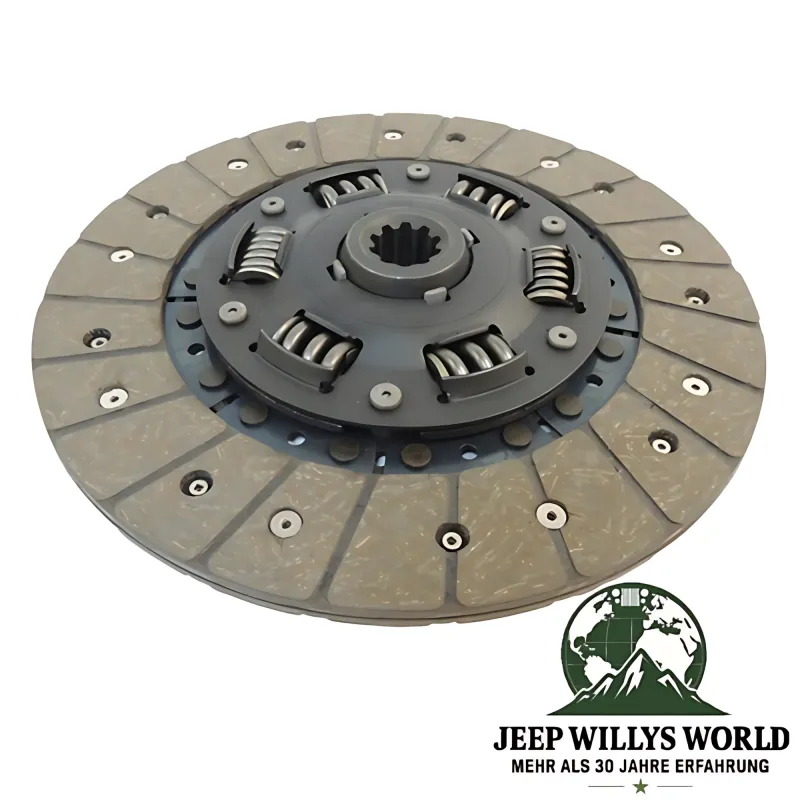 Crown Kupplungsscheibe Schaltgetriebe 4-134 F-Head Motor Jeep CJ3B, CJ5, CJ6, Willys M38A1 (60-71)