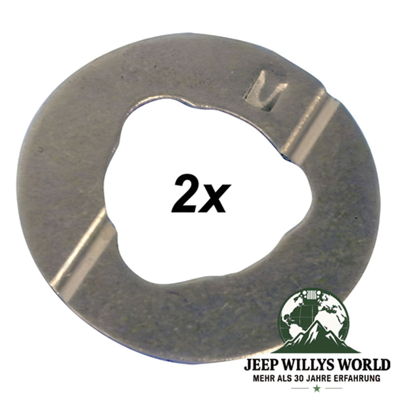 Intermediate Gear Shaft Kit Dana 18, Dana 20, Dana 300 Transfer Case Jeep Willys, M38A1, CJ3B, CJ5, CJ6, CJ7, CJ8 (46-86), Thrust Washer.