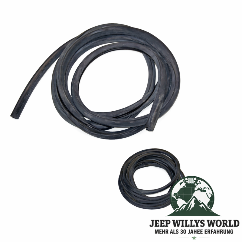 Scheibendichtung Windschutzscheibe Jeep CJ + Willys 49-75