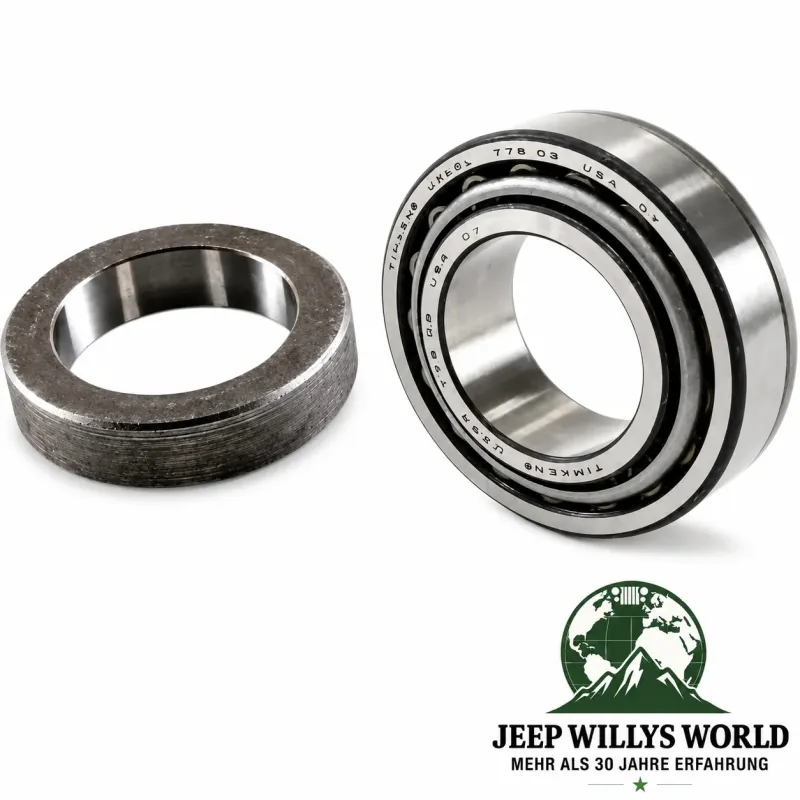 Spicer Radlager Set 2-teilig Hinterachse Dana 35 + 44 . Jeep Wrangler , Cherokee , Comanche , SJ & J-Serie (81-18)