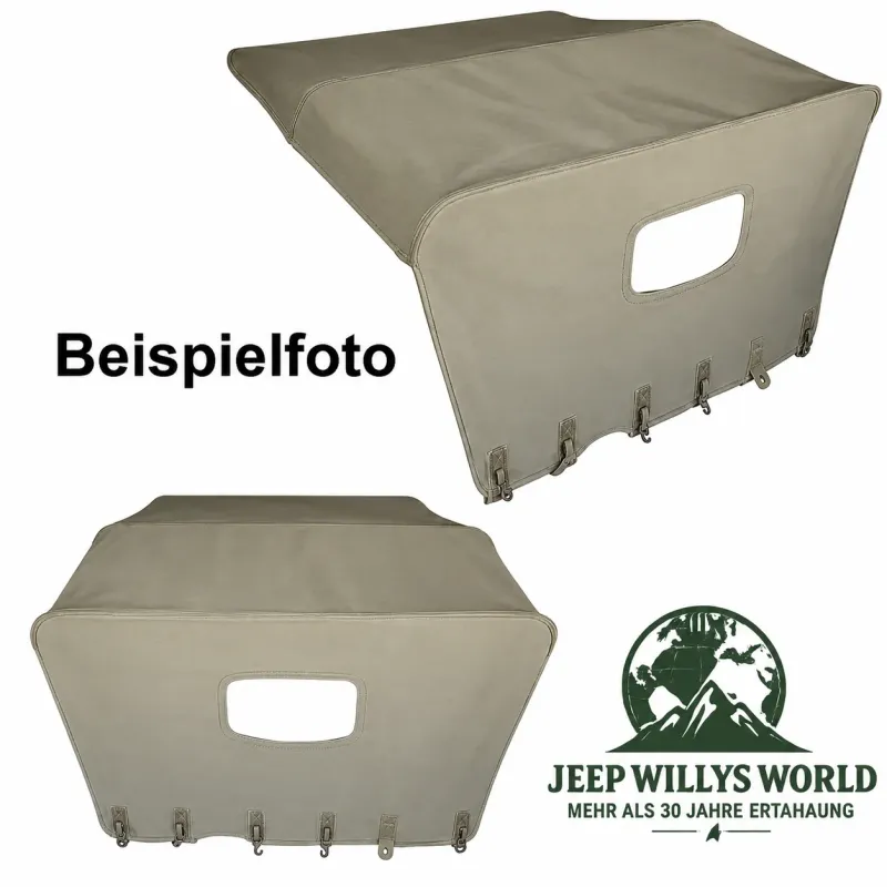 Softtop Sommer Top Olive Drab Canvas Jeep Willys MB + Ford GPW 41-45