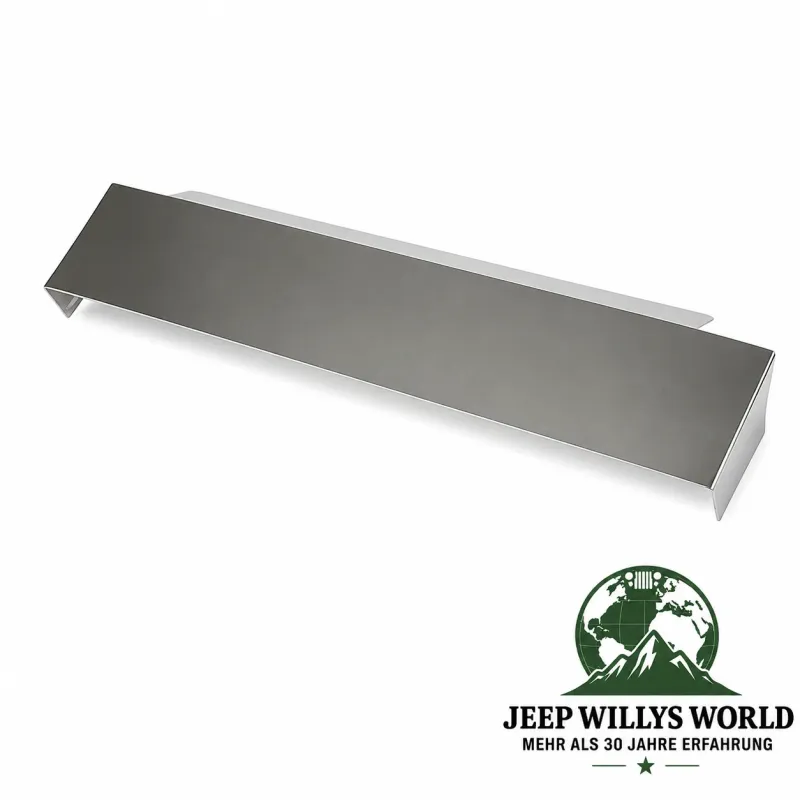 Rugged Ridge Rahmenabdeckung Rahmenblende vorne Edelstahl hochglanzpoliert Jeep Wrangler YJ (1987-1995)