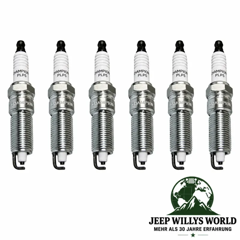 Zündkerzen Set Doppel Platinium Jeep Wrangler JK 3,8L Motor  (07-11)
