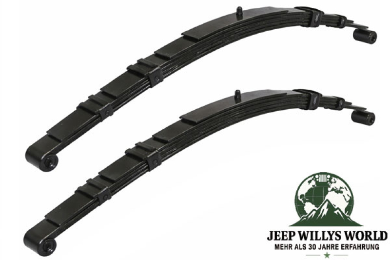 Blattfeder Blattfederpaket Paar hinten 9-Lagen Jeep CJ Willys Ford GPW 41-64