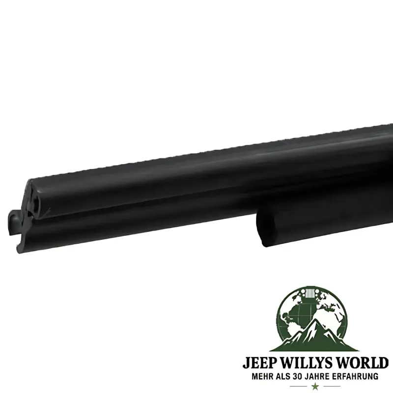 Bestop Softtop Tailgate Bar Heckschiene für Originalverdeck. Jeep CJ7, Wrangler YJ TJ (1976-2006) Nahaufnahme Bar.