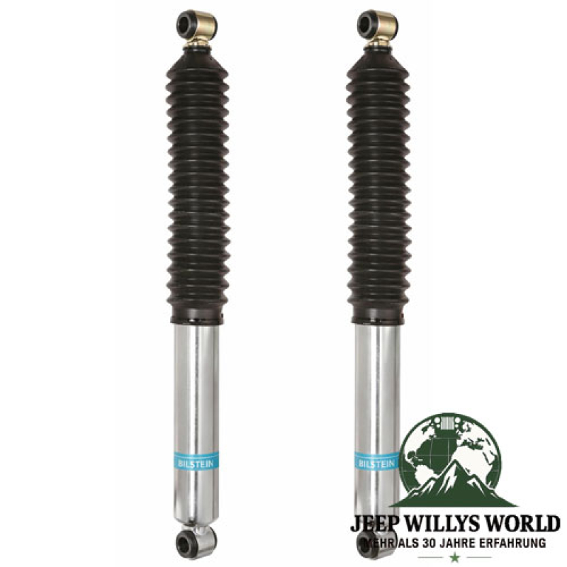 Stoßdämpfer Gasdruck Paar hinten Bilstein B8 + 50-63mm Jeep CJ 76-86